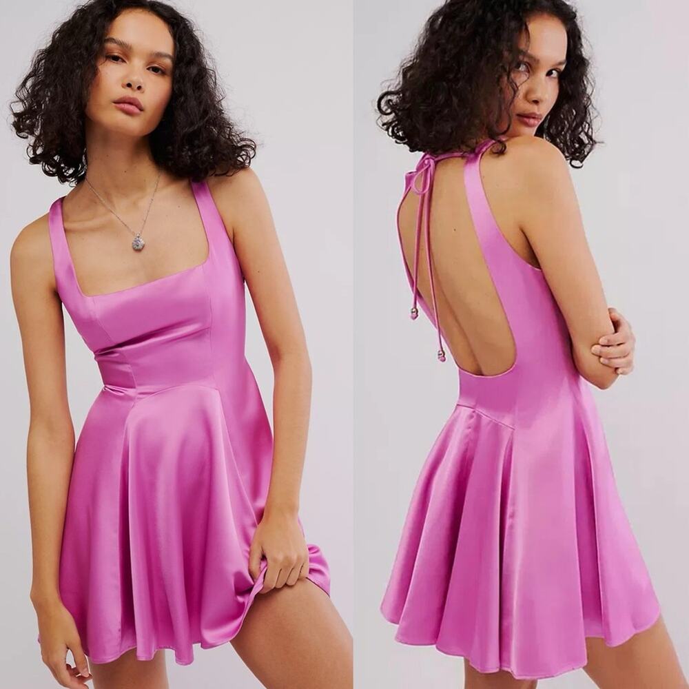 Free People Mallory Mini Dress In Sugar Magnolia 12